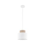 10078  DUO WHITE JUTA LAMPA WISZĄCA 1